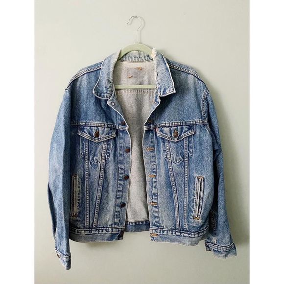 Levi's Other - RARE VINTAGE LEVI’S Late 80’s Men’s Oversized Trucker Medium Wash Denim Jacket